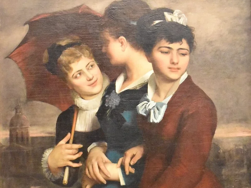 1854-Marie Petiet o Marie Dujardin-Beaumetz - Tre commesse di Tolosa
